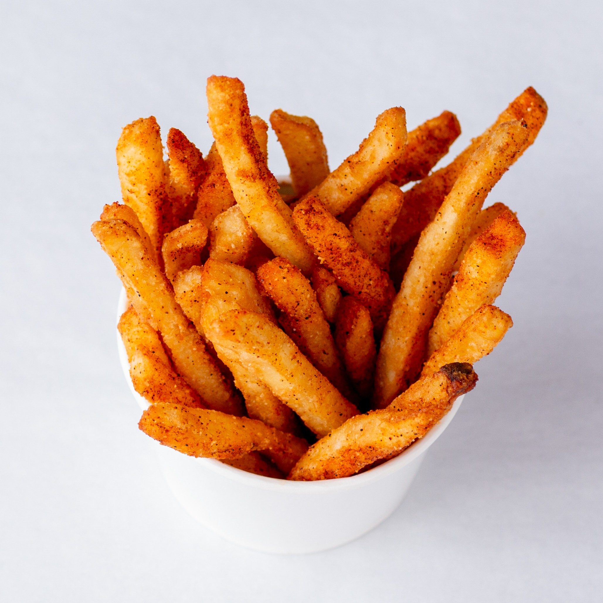 Seasoned fries.