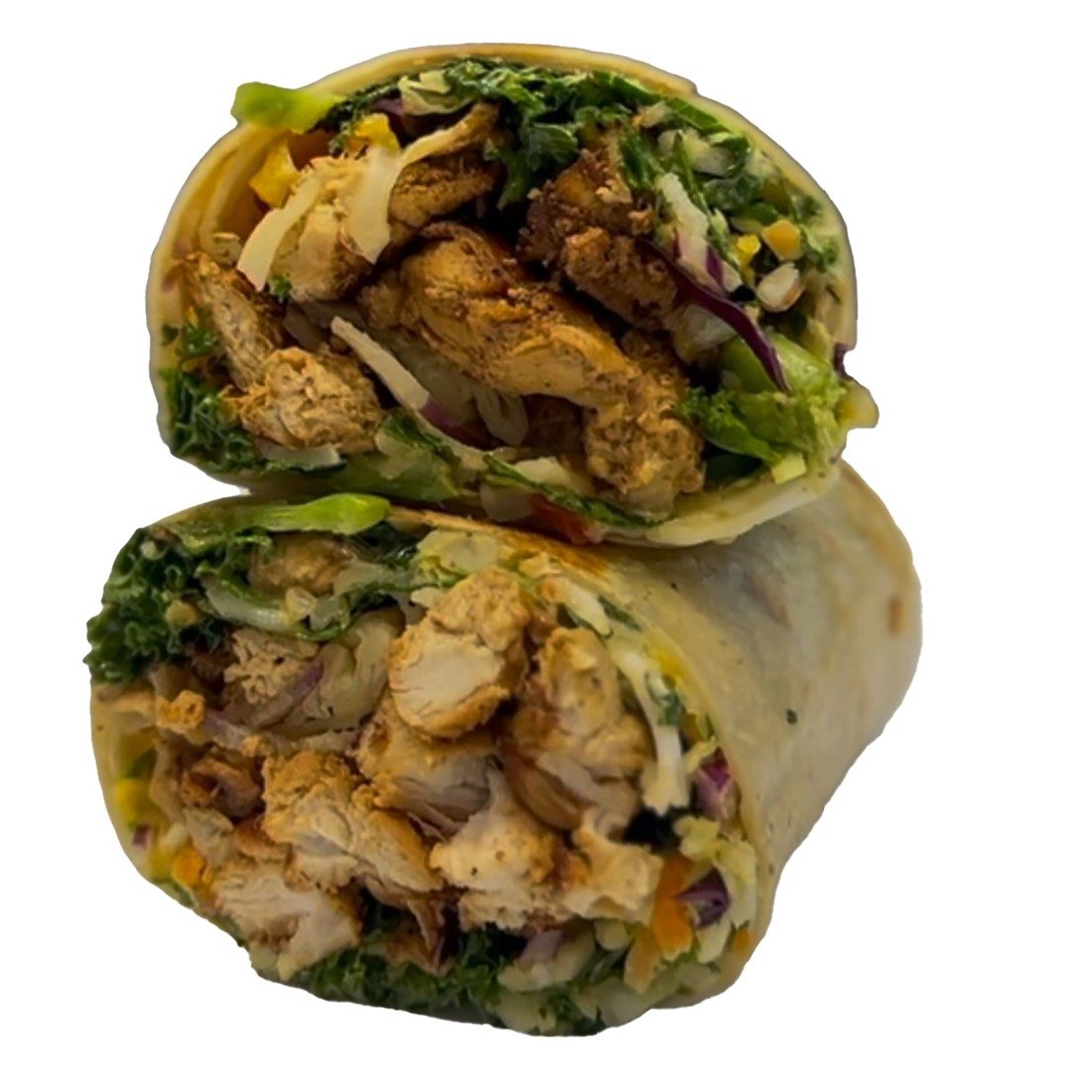 The Kale Kickin’ Chicken Rolld Up.
