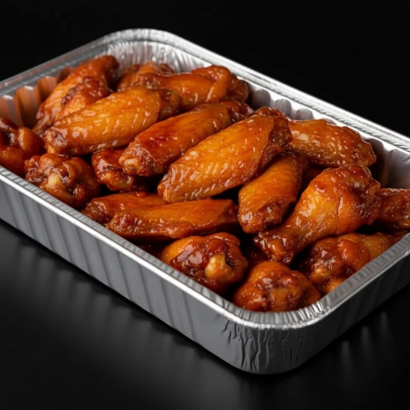 75-Piece Wings Tray (Serves 15–18).
