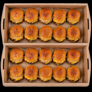 Wagyu Smash Burger Tray (Serves 20)