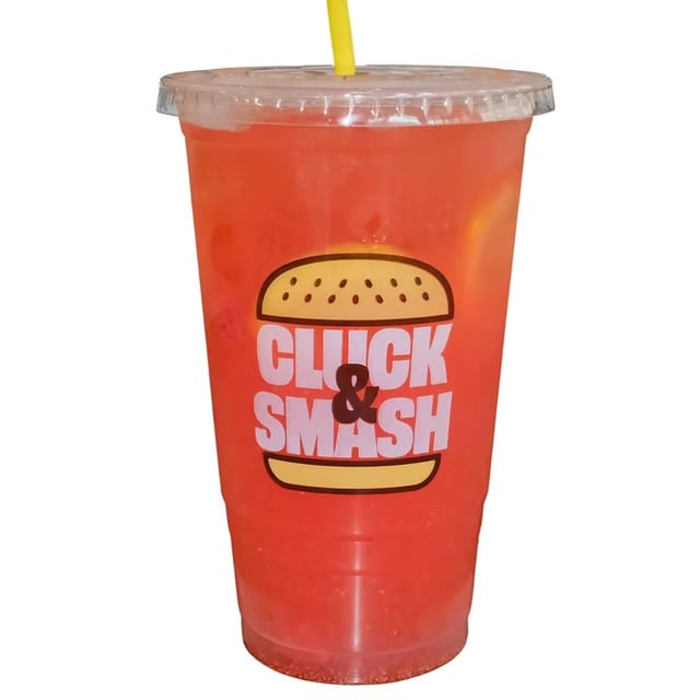 Strawberry lemonade agua fresca.