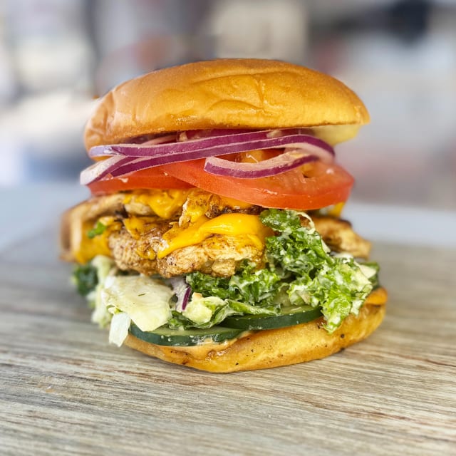 Grill Chicken Burger - THE CLASSIC SANDO.