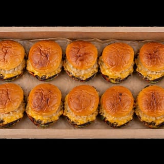 Wagyu Smash Burger Tray (Serves 10)